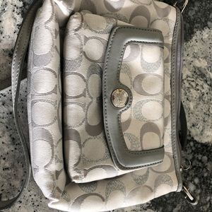 Coach small cross body purse